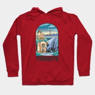 City of  Toronto in Ontario , Canada Hoodie